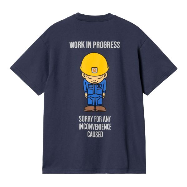 Carhartt Sumimasen T-shirt Donker Blauw