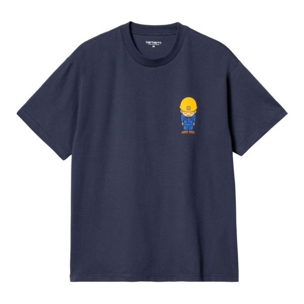 Carhartt Sumimasen T-shirt Donker Blauw