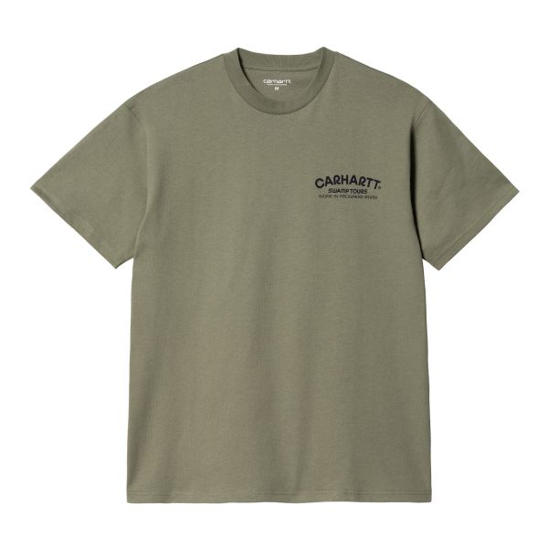 Carhartt Swamp Tours T-shirt Donker Groen