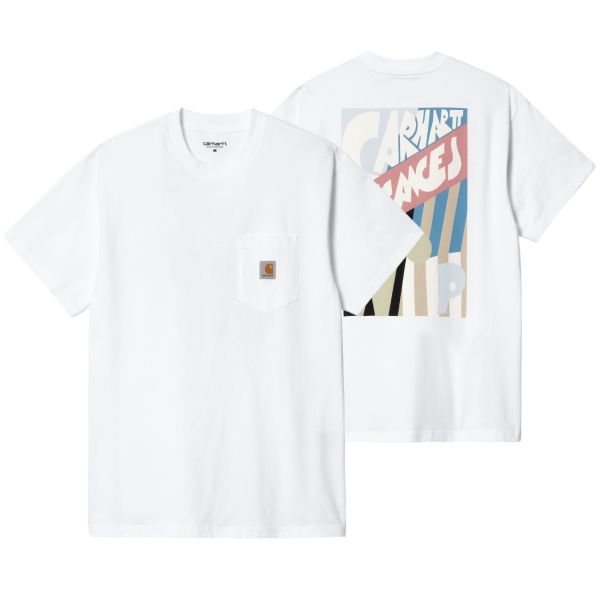 Carhartt Tamas Pocket T-shirt Wit