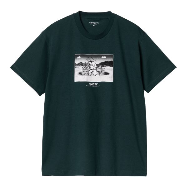 Carhartt Think Tank T-shirt Donker Blauw