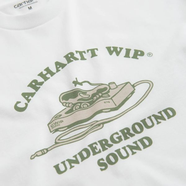 Carhartt Underground Sound T-shirt Wit