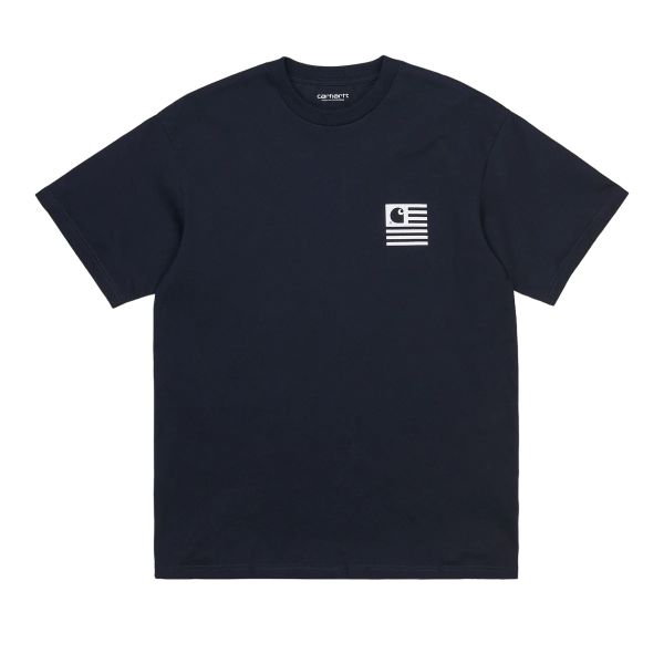Carhartt Waving State T-shirt Navy