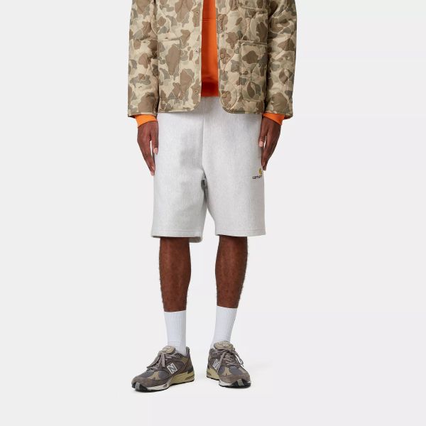 Carhartt WIP American Script Korte Broek Grijs