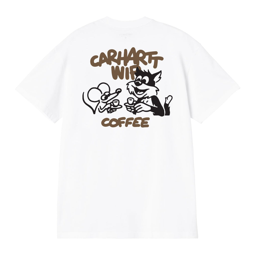 Carhartt WIP Coffee Break T-shirt Wit