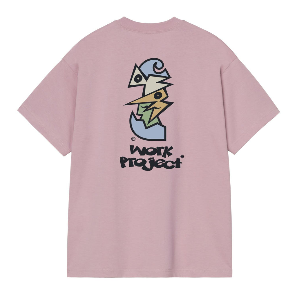Carhartt WIP Cubist T-shirt Roze