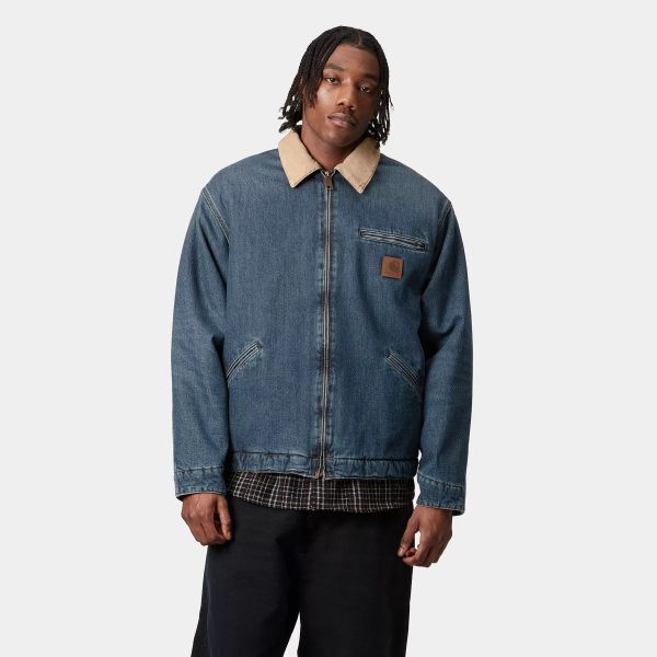 Carhartt WIP Detroit Jack Blauw
