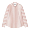 Carhartt WIP Deven Overhemd Rood/Wit
