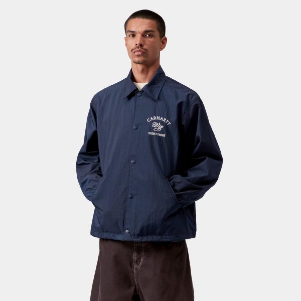 Carhartt WIP Eightynine Coach Jack Navy