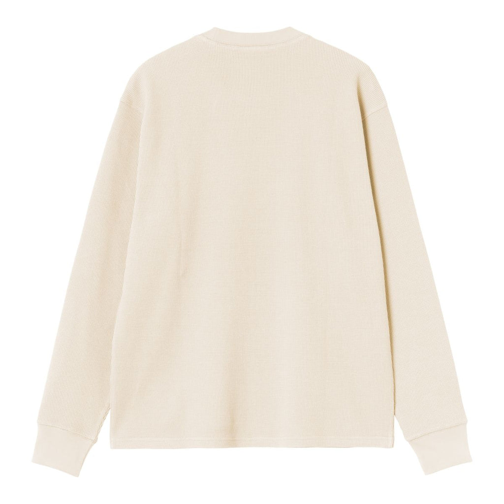 Carhartt WIP Eightynine Waffle Longsleeve T-shirt Off White