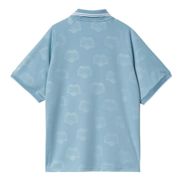Carhartt WIP Hartt's Football T-shirt Blauw