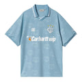 Carhartt WIP Hartt's Football T-shirt Blauw