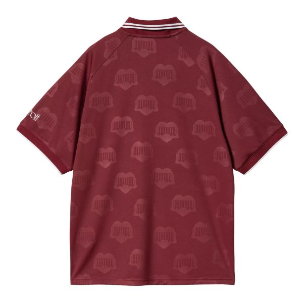 Carhartt WIP Hartt's Football T-shirt Bordeaux