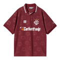 Carhartt WIP Hartt's Football T-shirt Bordeaux