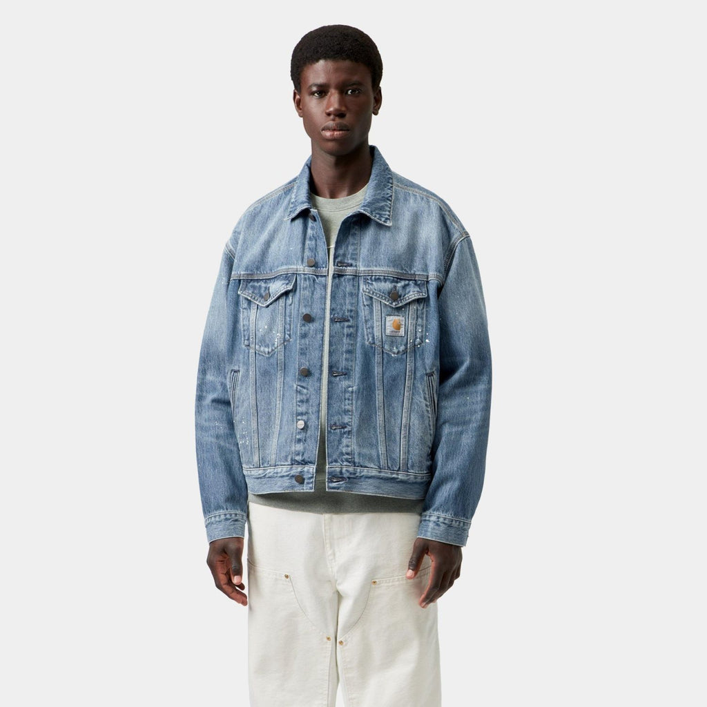 Carhartt WIP Helston Spijkerjas Blauw