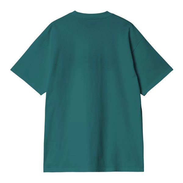 Carhartt WIP Label Script T-shirt Groen