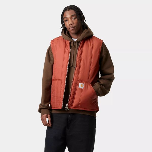 Carhartt WIP Lachlan Vest Rood