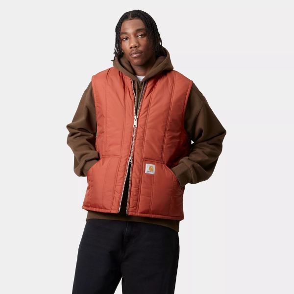 Carhartt WIP Lachlan Vest Rood
