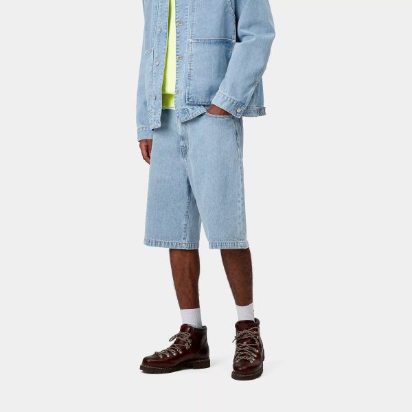 Carhartt WIP Landon Korte Broek Blauw