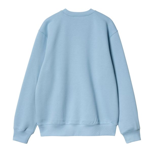 Carhartt WIP Logo Sweater Blauw