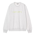 Carhartt WIP Logo Sweater Grijs