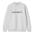 Carhartt WIP Logo Sweater Licht Grijs