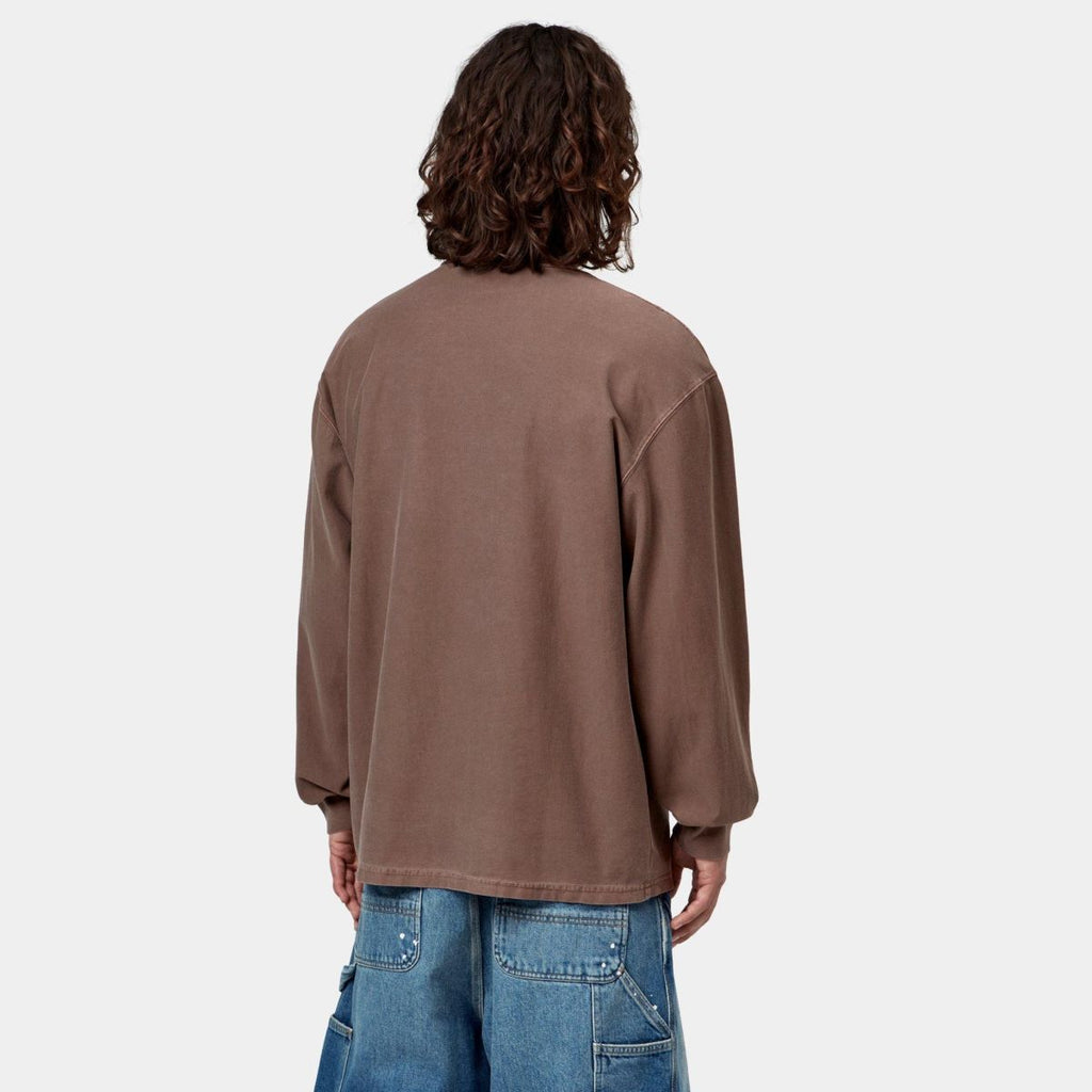 Carhartt WIP Loose Pocket Longsleeve T-shirt Bruin
