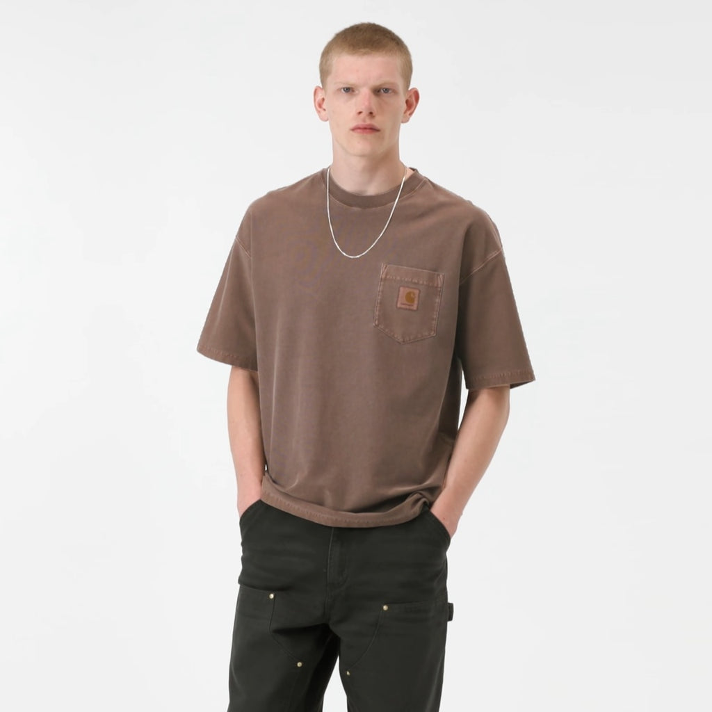 Carhartt WIP Loose Pocket T-shirt Bruin
