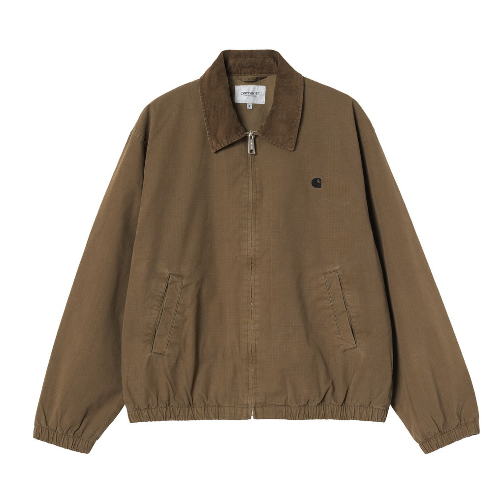 Carhartt WIP Madion Ripstop Jack Donker Groen