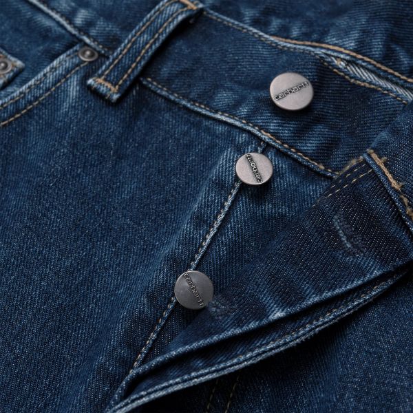 Carhartt WIP Newel Jeans Blauw
