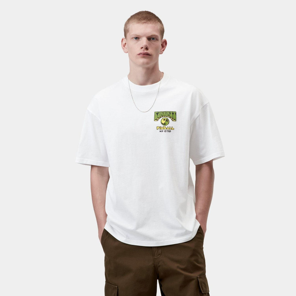 Carhartt WIP Pinball T-shirt Wit