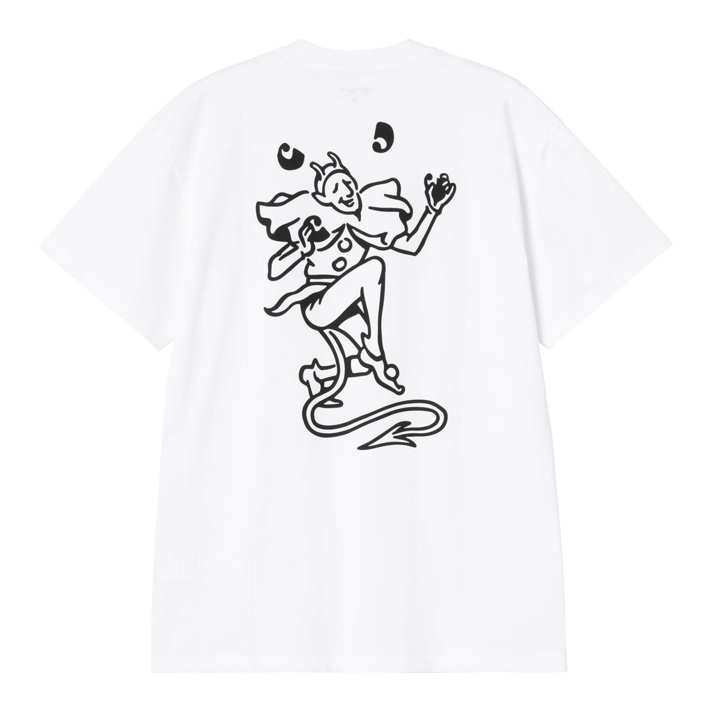 Carhartt WIP Playing Cards T-shirt Wit