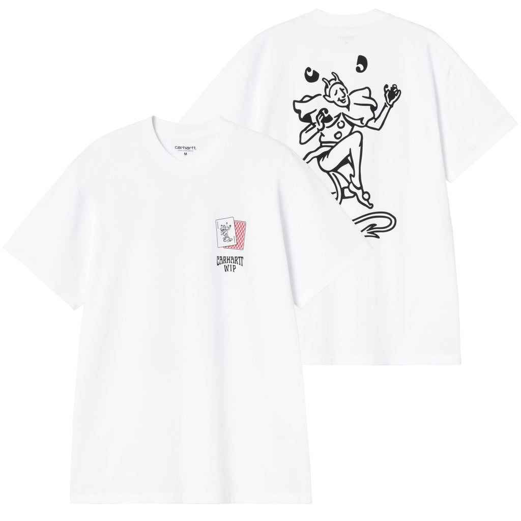 Carhartt WIP Playing Cards T-shirt Wit