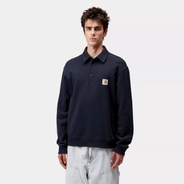 Carhartt WIP Polo Sweater Navy