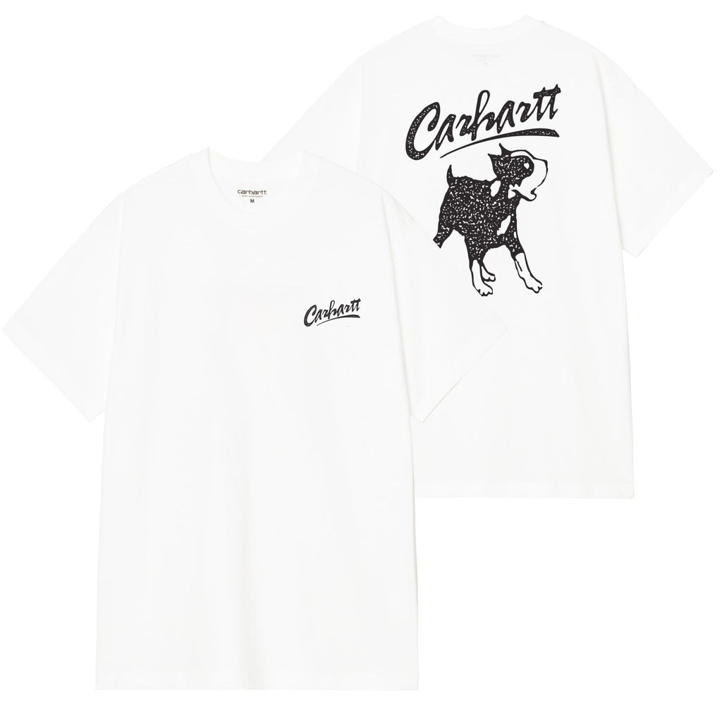 Carhartt WIP Pup T-shirt Wit