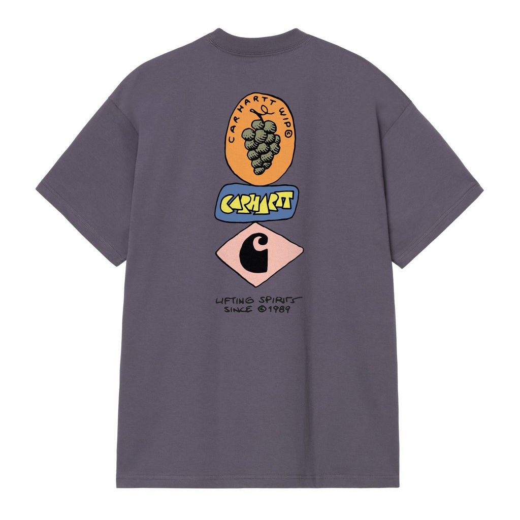Carhartt WIP Stacked Grapes T-shirt Paars