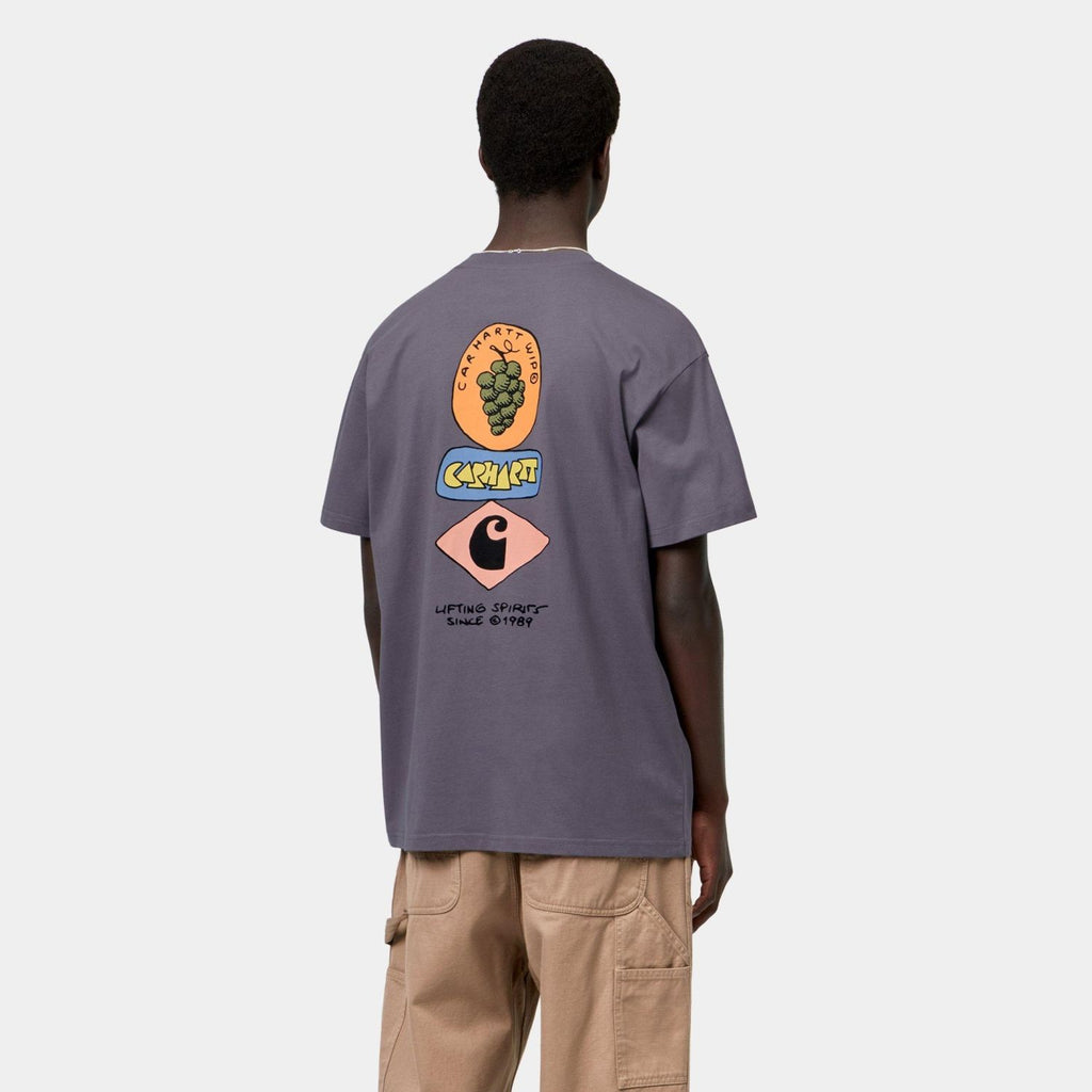 Carhartt WIP Stacked Grapes T-shirt Paars