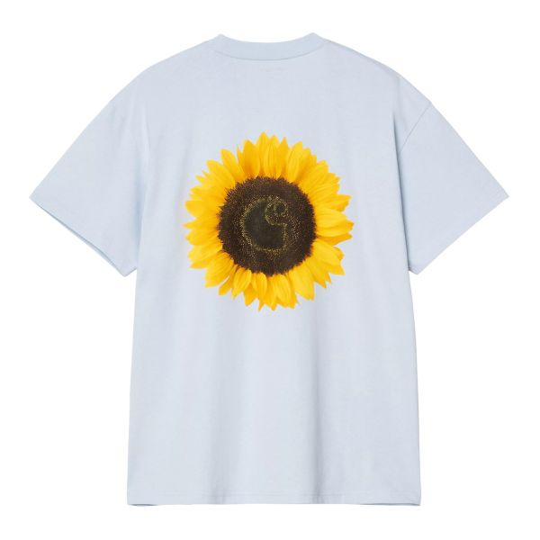 Carhartt WIP Sunflower T-shirt Licht Blauw