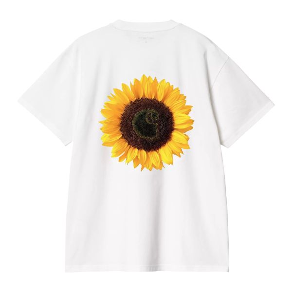 Carhartt WIP Sunflower T-shirt Wit