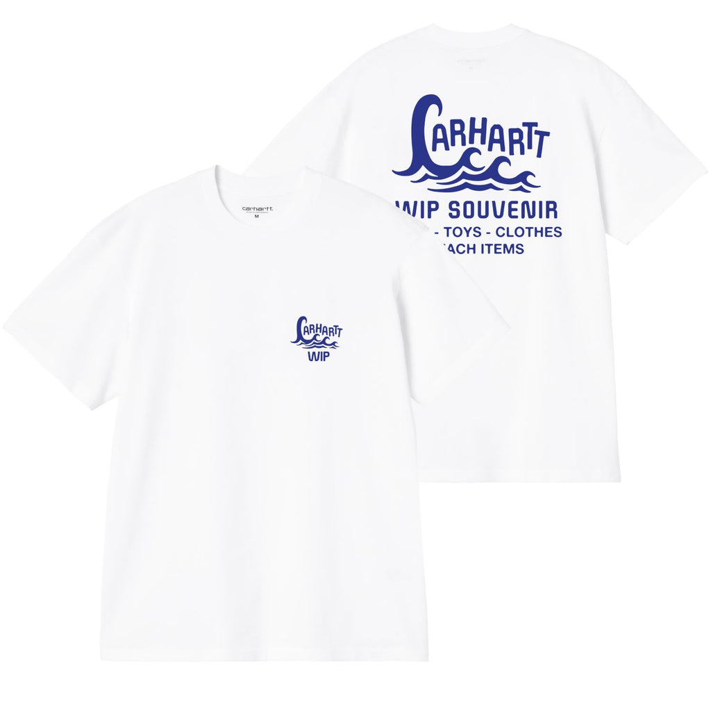 Carhartt WIP Waves T-shirt Wit