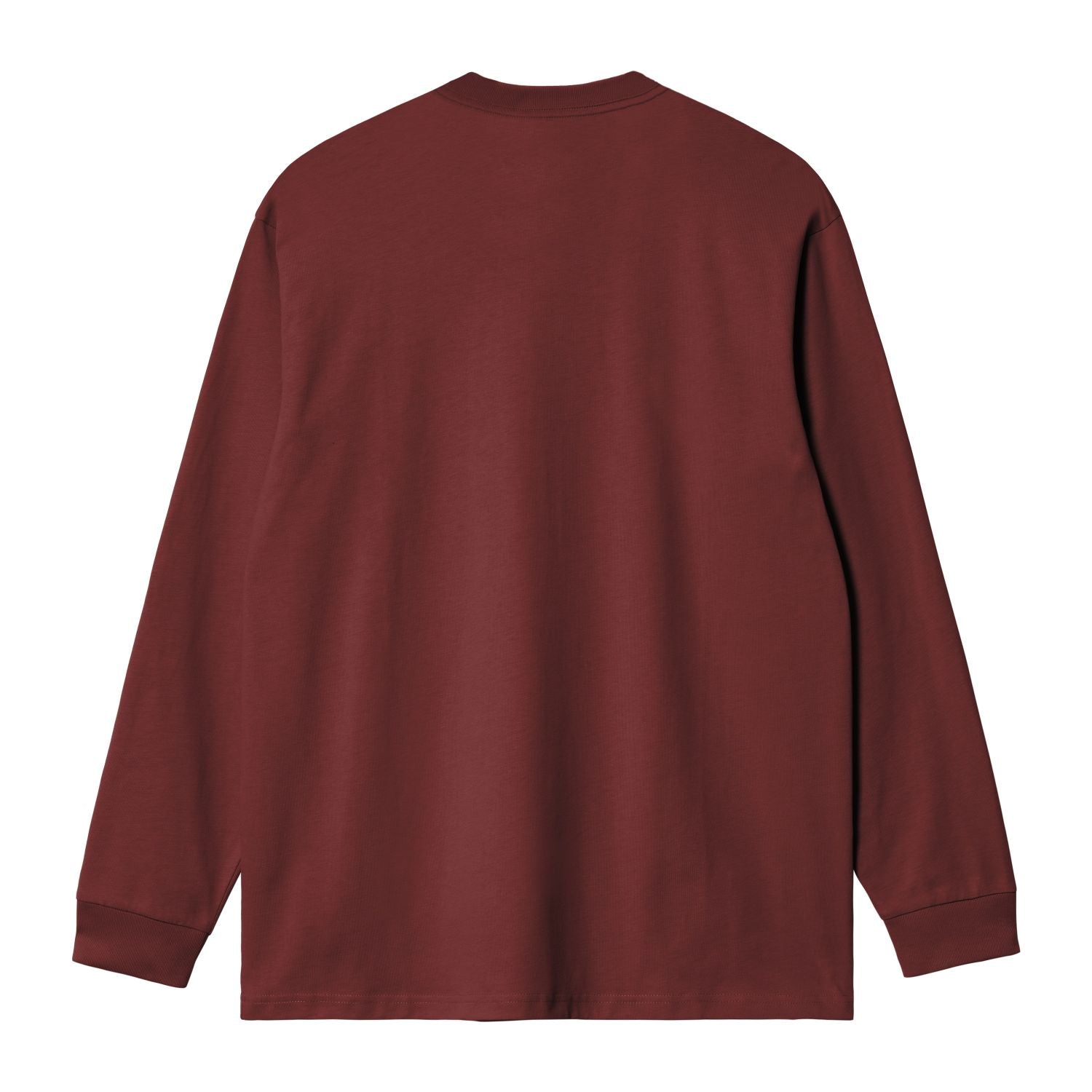 Carhartt WIP American Script Longsleeve T-shirt Bordeaux