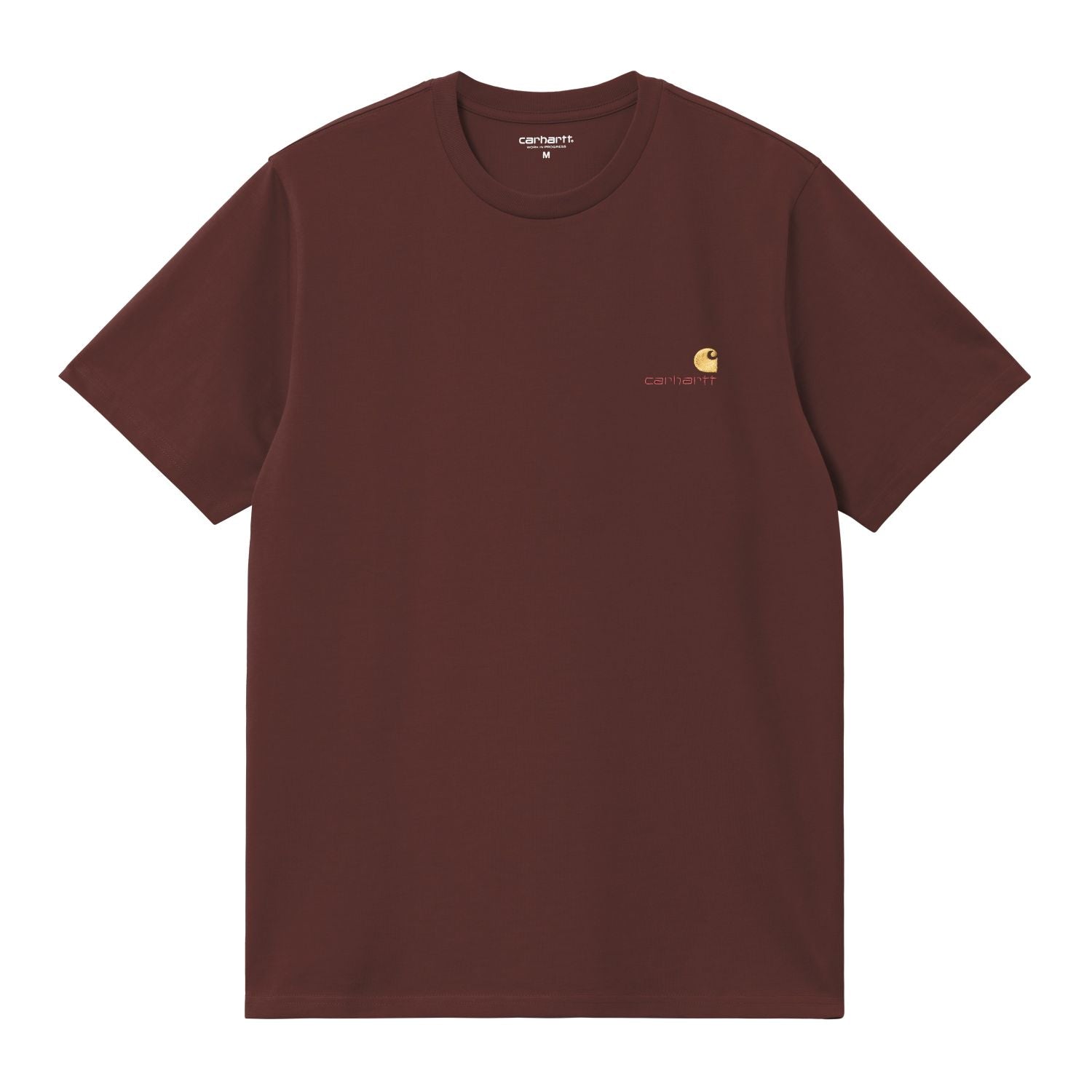 Carhartt WIP American Script T-shirt Bordeaux