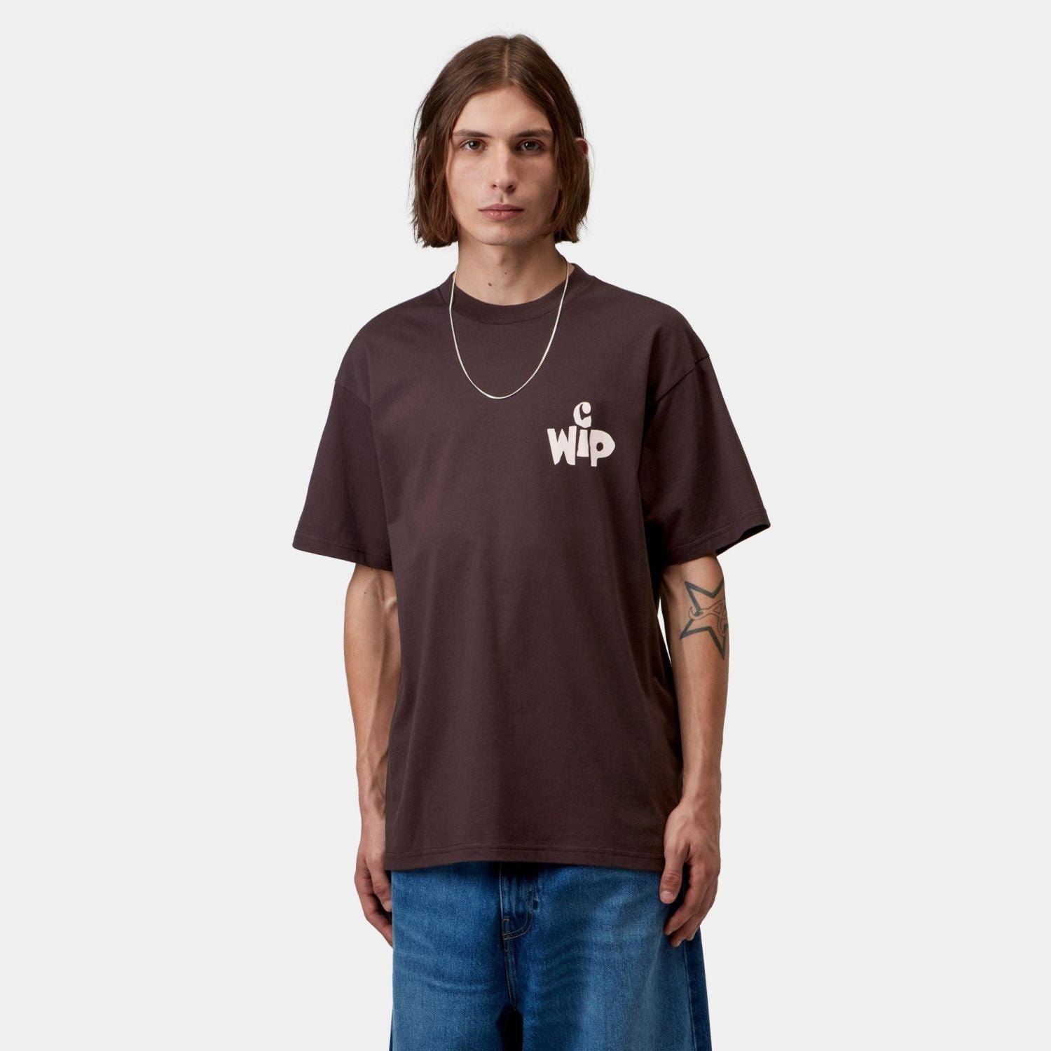 Carhartt WIP Cutout T-shirt Bruin
