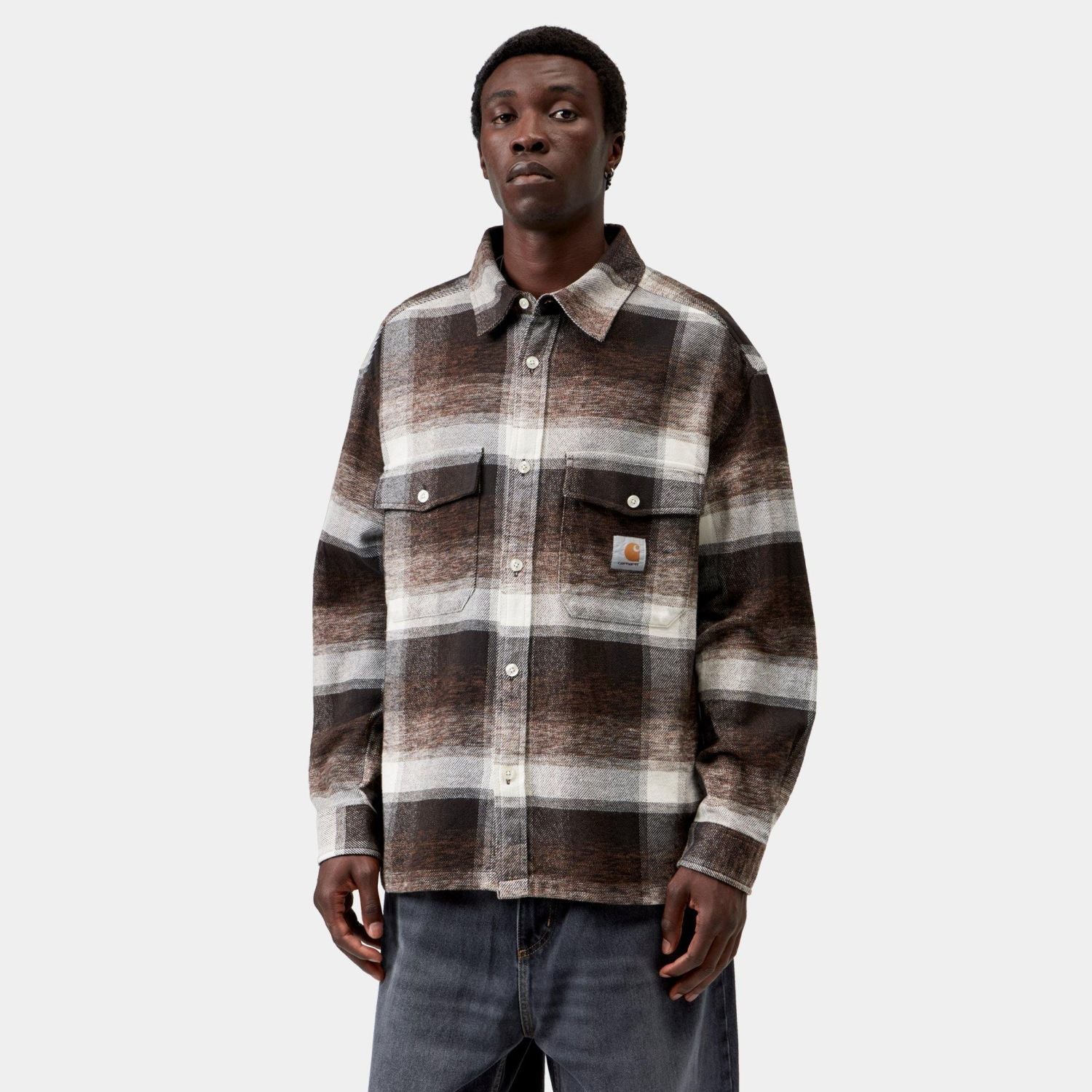 Carhartt WIP Esterson Overhemd Bruin
