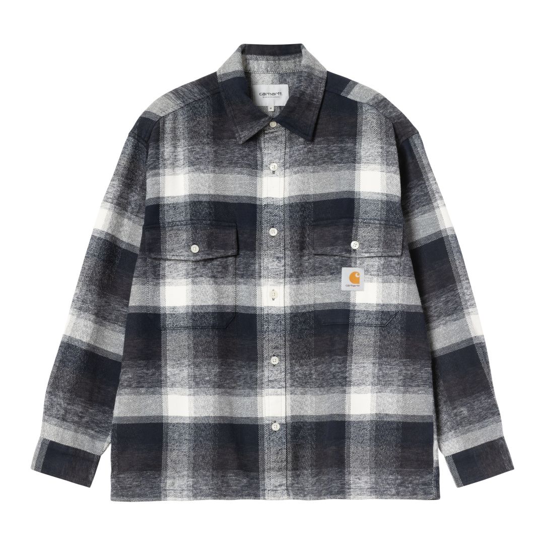 Carhartt WIP Esterson Overhemd Navy