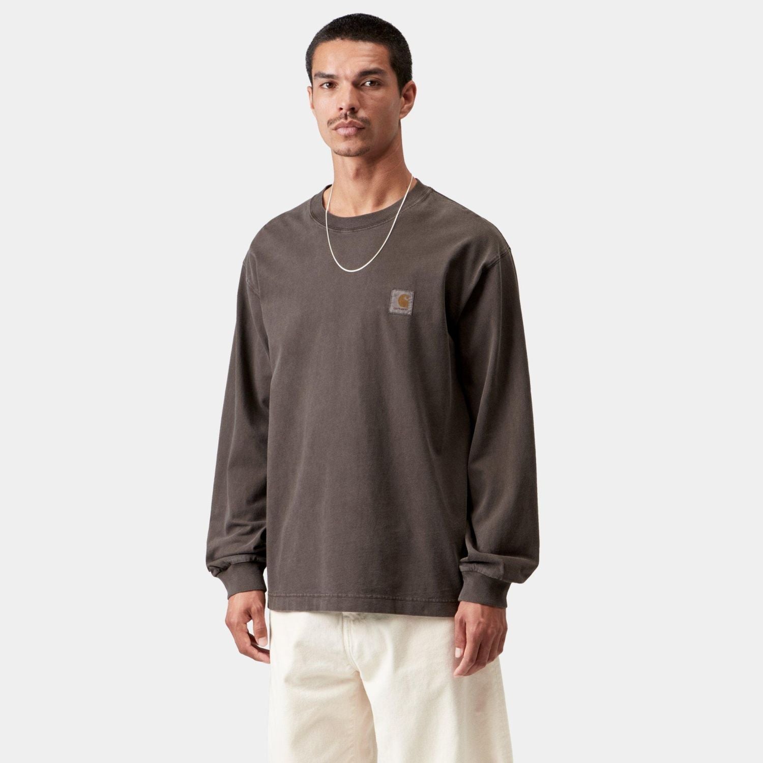 Carhartt WIP Vista Longsleeve T-shirt Bruin