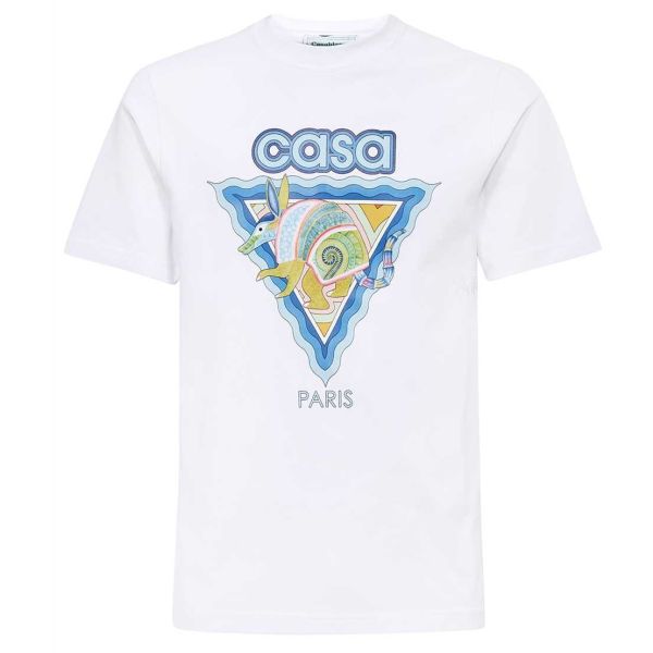 Casablanca Alebrije Armadillo T-shirt Wit