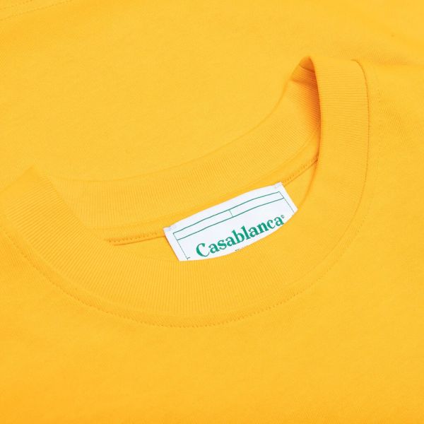 Casablanca Arche De Jour T-shirt Geel