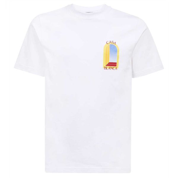 Casablanca Arche De Jour T-shirt Wit