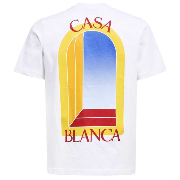Casablanca Arche De Jour T-shirt Wit